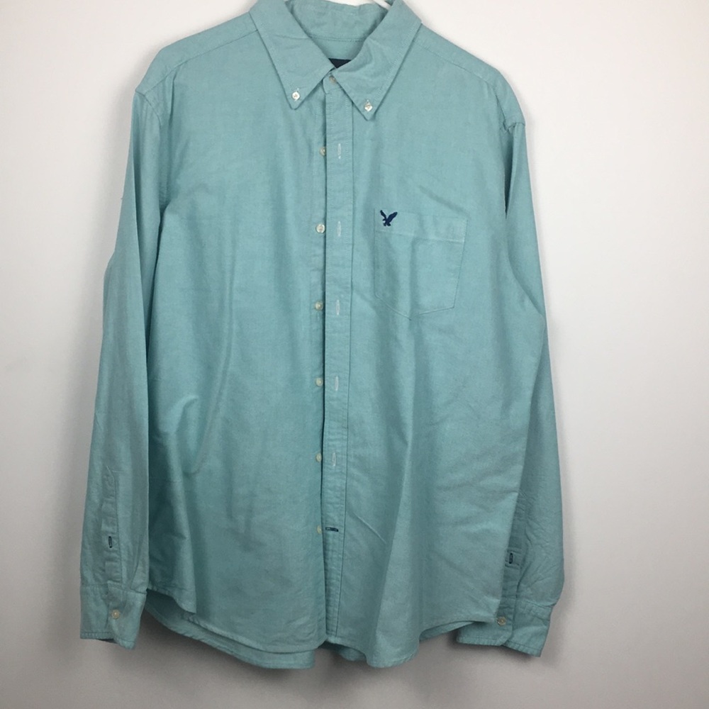 American Eagle Dress Shirt Button Up